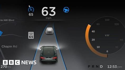 How Tesla's autopilot system works - BBC News