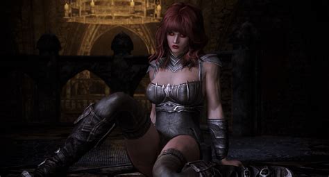 BB S Dawnguard NPC Overhaul Revisited Women LE NPC Skyrim Mod