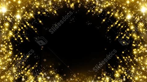 Business Christmas Creativity Glitter Golden Creative Powerpoint ...