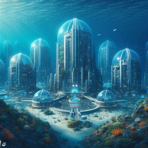 A futuristic underwater city : r/aiArt