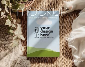 KDP Canva Mockup Hardcover Notebook Mockups Book Mock Up For Ebook KDP