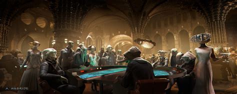 ArtStation - Star Wars: The Last Jedi ( 2017 ) Early Rough Concept for Canto Bight Casino, Aaron ...