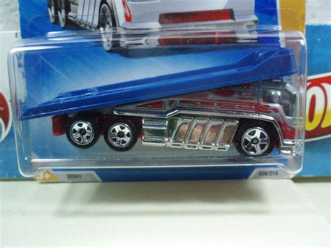 Hot Wheels Camion Grua Back Slider Gris Tl En Mercado Libre