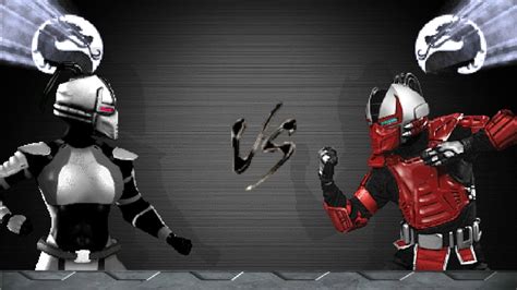 Sheborg Vs Sektor Fight Mortal Kombat Mortalkombat YouTube