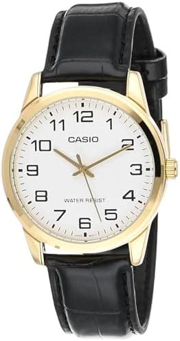 Casio Men S Watch Mtp V D Budf Black Dial Silver Band Buy Online