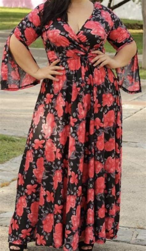 Pin By Maritza Muñoz Mendez On Ropa Bonita Curvy Maxi Dress Fashion