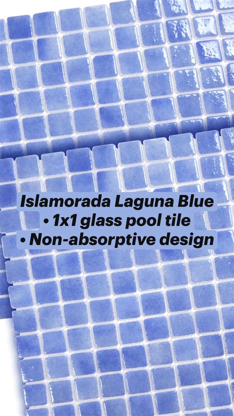 BLUE POOL TILE - A fresh take on modern pool design