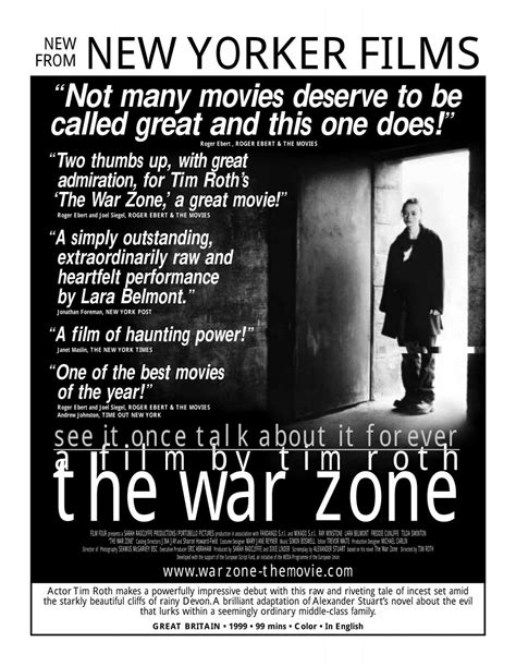 The War Zone New Yorker Films