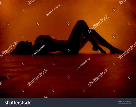 Sexy Nude Woman Dark Background Full Body Royalty Free Images Stock Photos Pictures