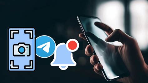 スクリーンショットや写真を保存したときにtelegramは通知する？
