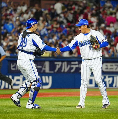 Dena守護神・山崎200セーブ王手「ここまで来られたのも仲間のおかげ」三浦監督も絶賛― スポニチ Sponichi Annex 野球