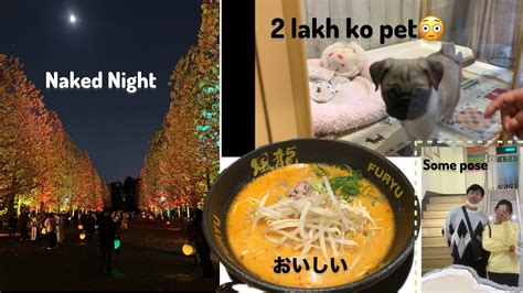 Naked Night Garden Shinjuku Gyoen More Than 2 Lakh Ko Pets Lily