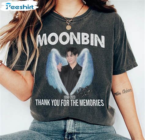 Moonbin Kpop Shirt Thank You For The Memories Rip Moonbin