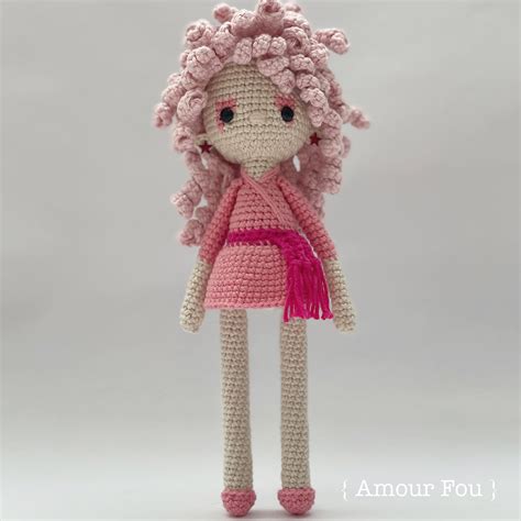 Jem Jem The Holograms Tribute Crochet Pattern By Amour Fou