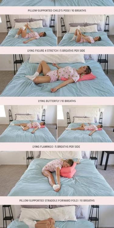 9 Amazing Hip Opening Stretches You Can Do Right In Bed Bed Workout