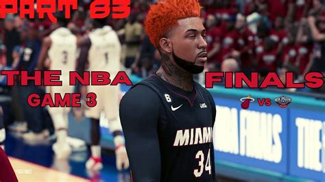 Nba K My Career Ps Gameplay Part The Nba Finals Game Vs The