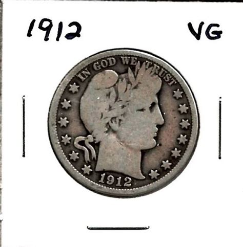 Barber Half Dollar Vg For Sale Buy Now Online Item