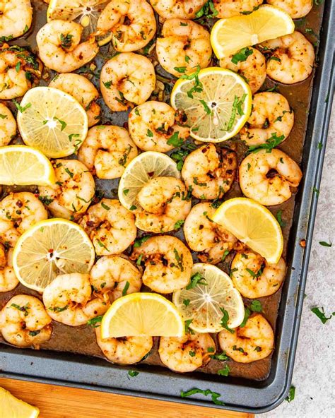 Sheet Pan Garlic Butter Shrimp Craving Home Cooked