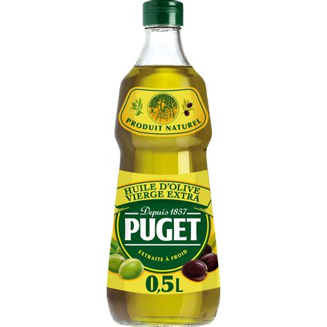 PUGET Huile D Olive Vierge Extra Cuisson Et Assaisonnement 50cl Pas