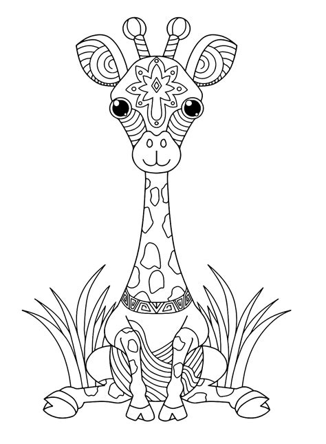 81 Giraffen Kleurplaten ColoringPagesOnly