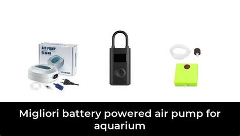 Migliori Battery Powered Air Pump For Aquarium Nel Secondo