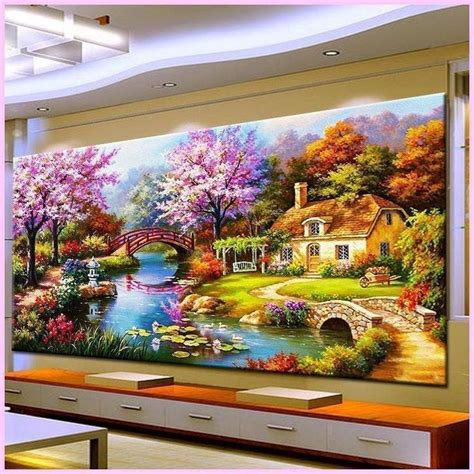 Best Large Diamond Painting Kits Heartful Diamonds Cross Paintings