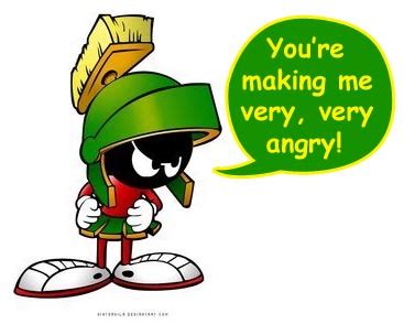 Marvin The Martian I Am Very Angry Clip Art Library