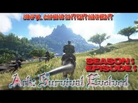 Ark Survival Evolved 60 S1E1 Starting Out YouTube