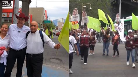 Waldo Fernández y Judith Díaz se reúnen con simpatizantes en Monterrey