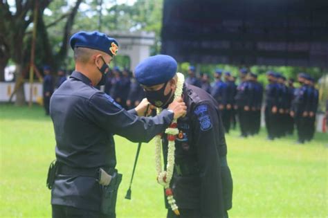 Usai Pengamanan Di Jakarta 100 Personil Brimob Maluku Tiba Kembali Di