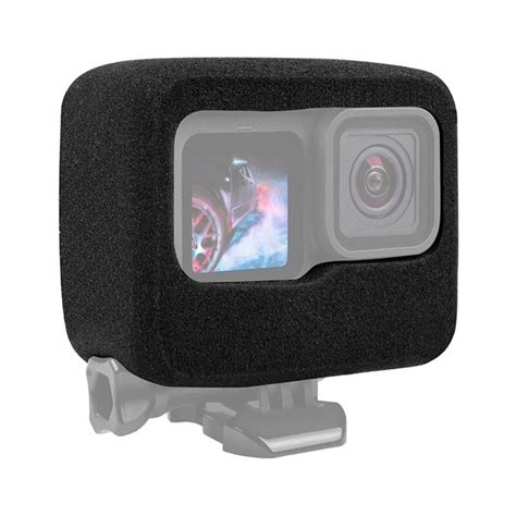 Voorruit Wind Ruisonderdrukking Spons Foam Case Voor Gopro Hero