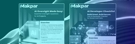 Build Trust in Federal AI Projects with Confidence - Makpar