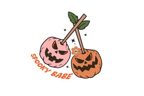 Premium Vector Retro Halloween Spooky Babe Sublimation