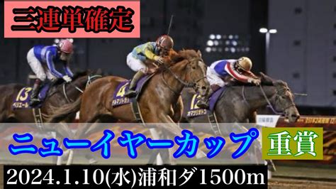 【公式】ニューイヤーカップ2024 三連単予想 競馬動画まとめ