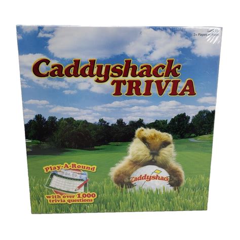 Caddyshack Trivia Game Play A Round Usaopoly New In Box Sealed Collectible Ebay