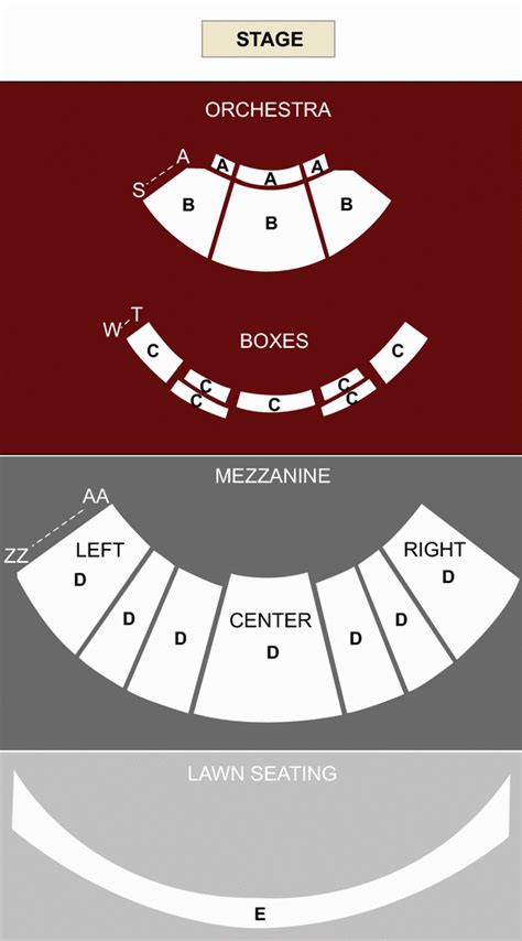 Hollywood Casino Amphitheatre, Maryland Heights, MO - Seating Chart ...