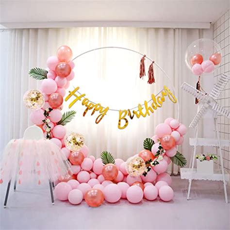 Party Propz Happy Birthday Decorations Or Girls Kit 47Pcs Combo Foil