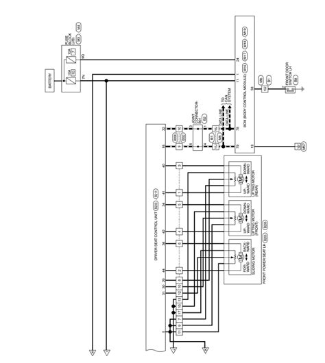 Nissan Maxima Service And Repair Manual Wiring Diagram Automatic Drive Positioner