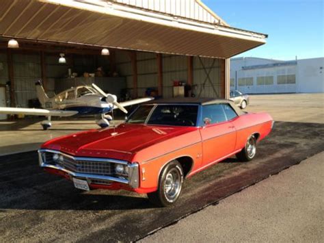 Sell used 1969 Chevy Impala Convertible, 69 Chevy in Milwaukee ...