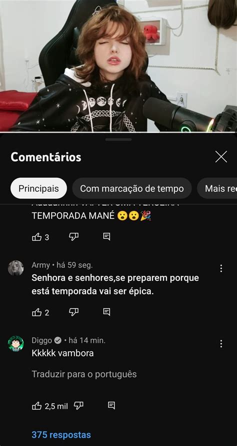 Comentários X Principais marcação de tempo Mais re TEMPORADA MANÉ 3