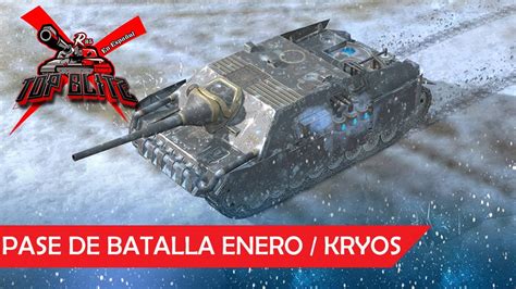 Pase De Batalla Enero Tanque Kryos 2 Sorteos World Of Tank