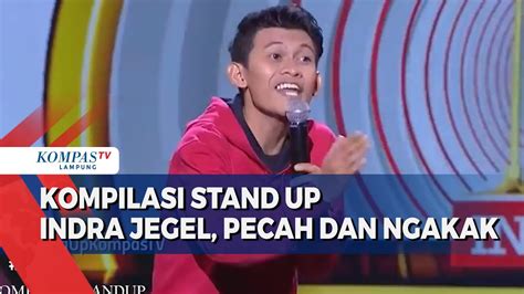 Stand Up Indra Jegel Ceritakan Ekspesi Kakek Injak Batu Refleksi Mukanya Nyengir Nyengir Youtube