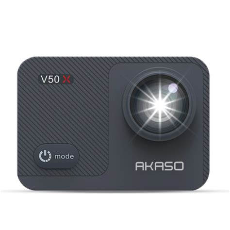 Akaso V50X 4K Waterproof Touch Screen Wi Fi Action Camera 20MP Black