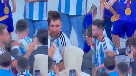 Watch Lionel Messi Brutally Blanks Salt Bae During Fifa World Cup