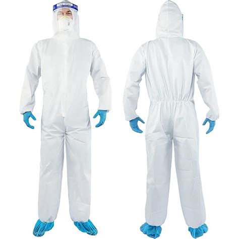 Medtecs Hazmat Suits Sizes Options 1 PC Fabric Passed AAMI Level