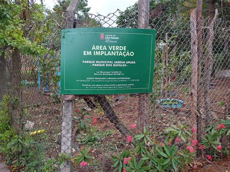 Futuro Parque Municipal Jardim Apur Parque Dos B Falos Tem Sua Rea