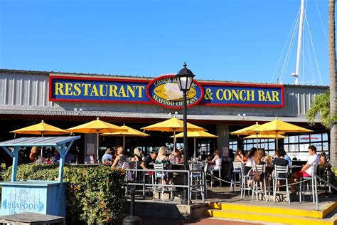 Conch Republic Seafood Company Englewood Co 33040 Menu Hours