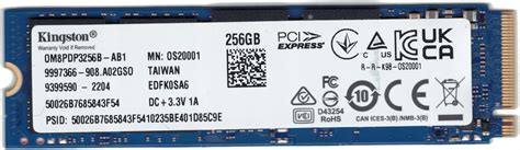 Dysk Ssd Kingston Om Pdp B Ab Gb M Pcie Sklep Opinie Cena