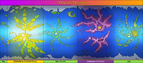 Map Of Mystmir By MystWell Hentai Foundry