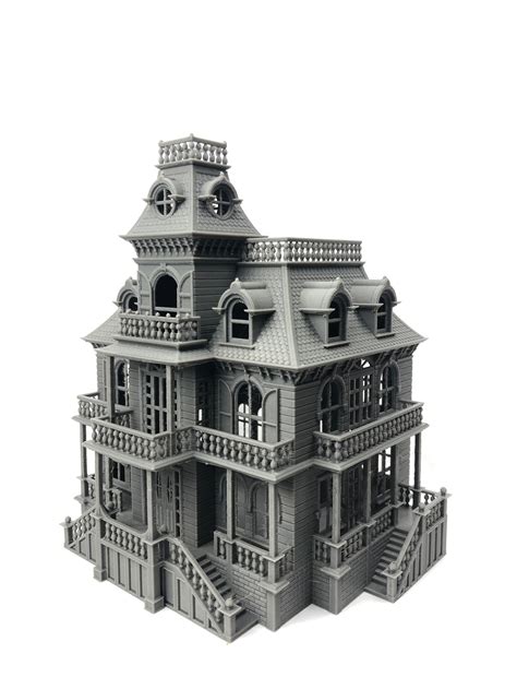 LARGE O-scale Miniature Victorian Collection 4 Dark Gray - Etsy